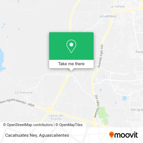 Cacahuates Ney map