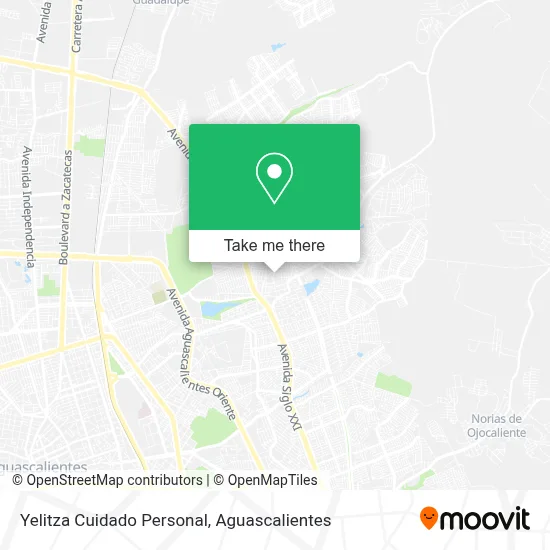 Yelitza Cuidado Personal map