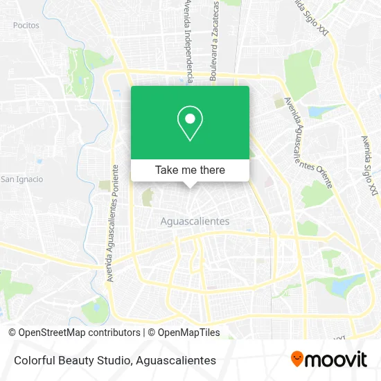 Colorful Beauty Studio map