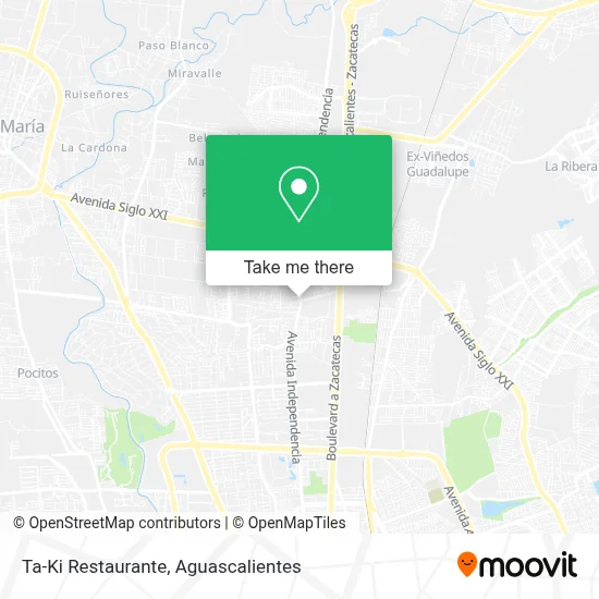 Ta-Ki Restaurante map