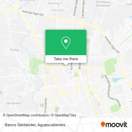 Banco Santander map