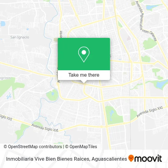 Inmobiliaria Vive Bien Bienes Raices map