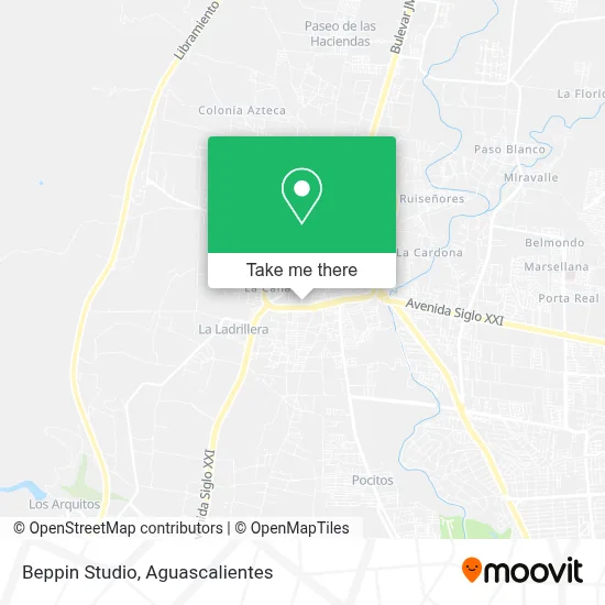 Beppin Studio map