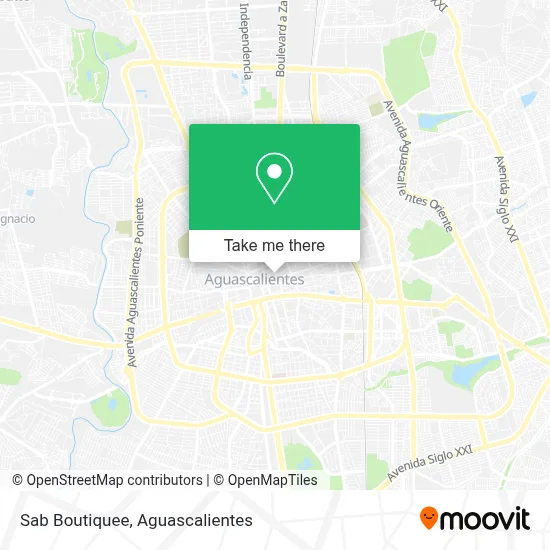 Sab Boutiquee map