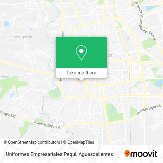 Uniformes Empresariales Pequi map