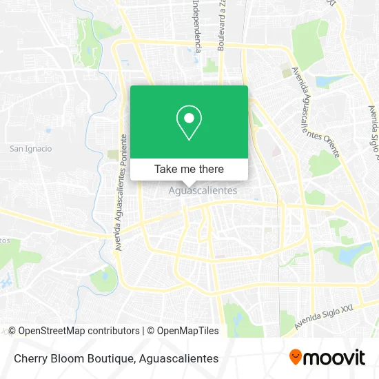 Cherry Bloom Boutique map