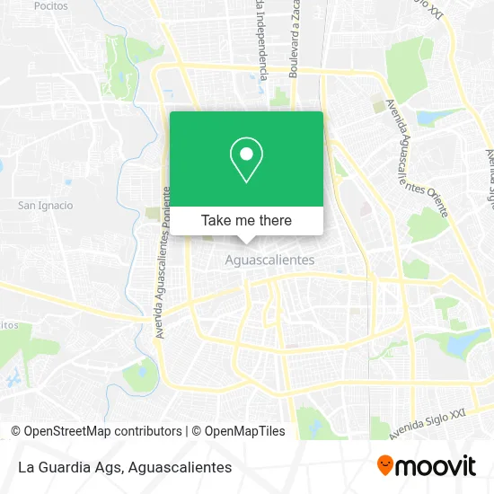 La Guardia Ags map