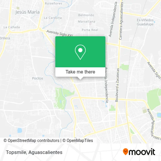 Topsmile map