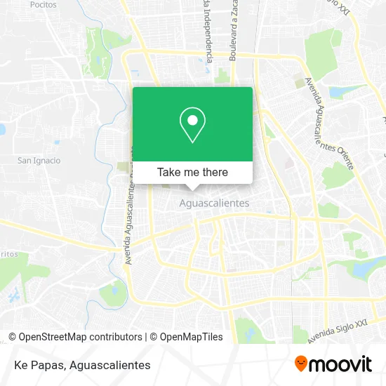 Ke Papas map