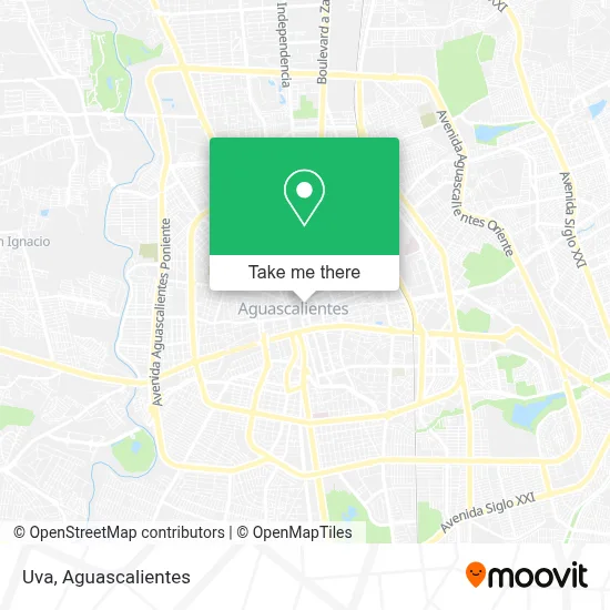 Uva map
