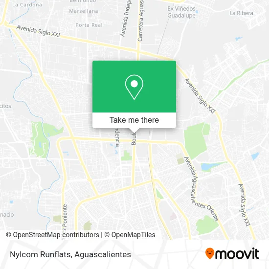 Nylcom Runflats map