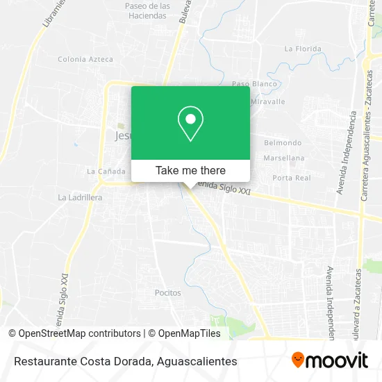 Restaurante Costa Dorada map