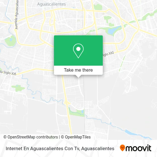 Internet En Aguascalientes Con Tv map