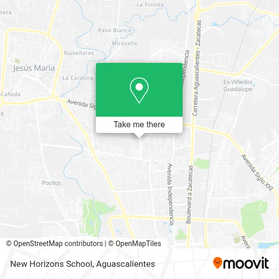 New Horizons School map