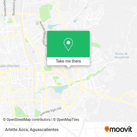 Arlette Accs map