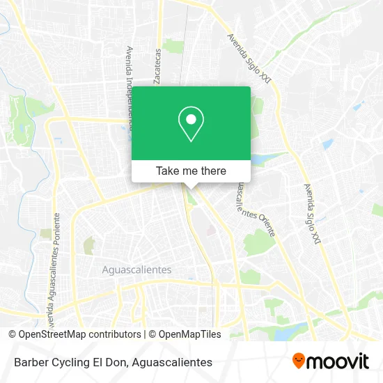 Barber Cycling El Don map