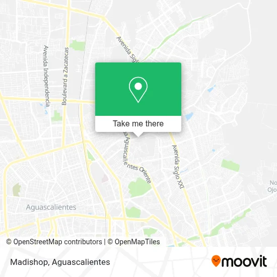 Madishop map