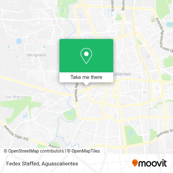 Fedex Staffed map