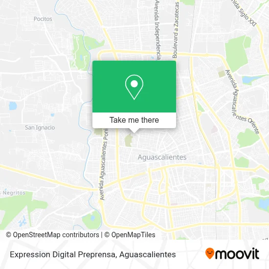 Expression Digital Preprensa map