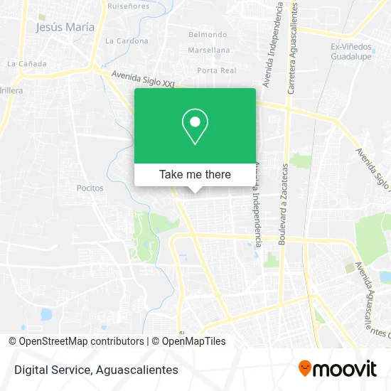 Digital Service map