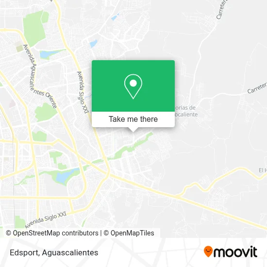 Edsport map