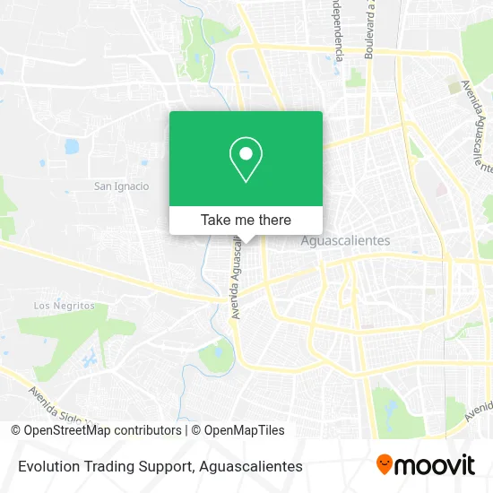 Evolution Trading Support map