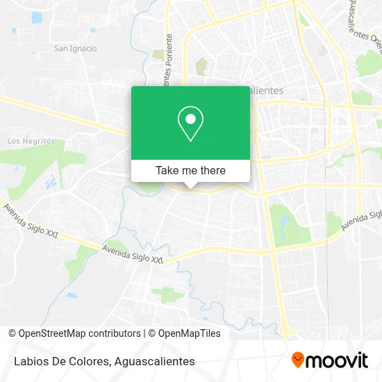 Labios De Colores map