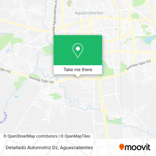Detallado Automotriz Dz map