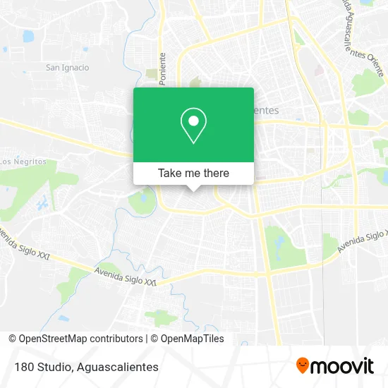 180 Studio map