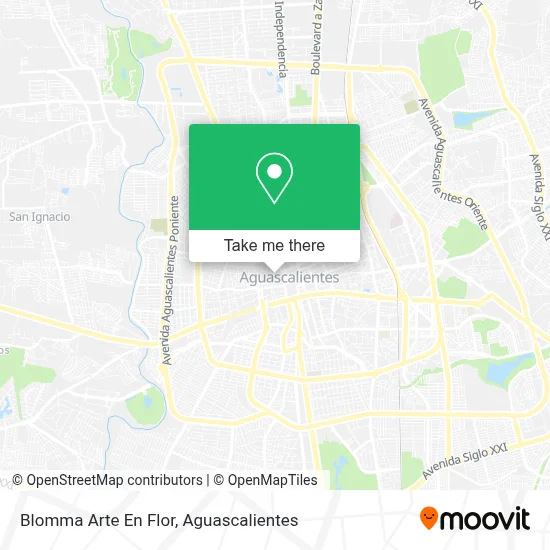 Blomma Arte En Flor map