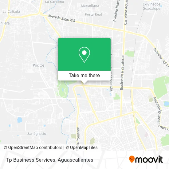 Tp Business Services map