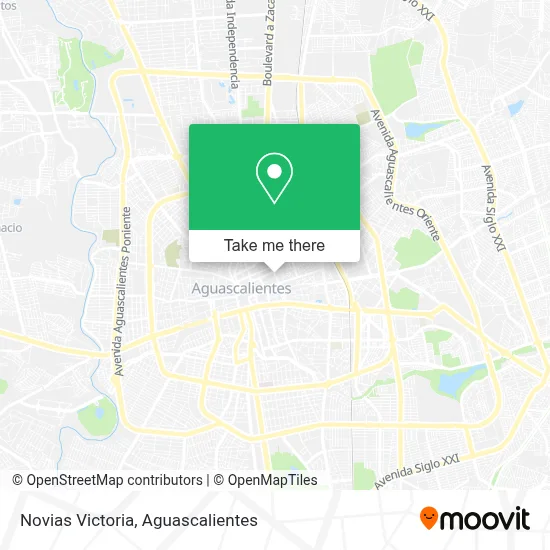 Novias Victoria map