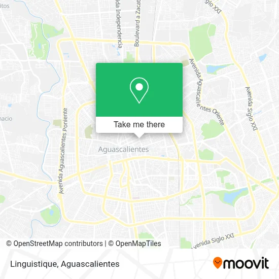 Linguistique map