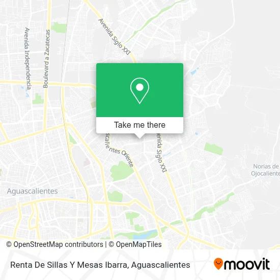 Renta De Sillas Y Mesas Ibarra map