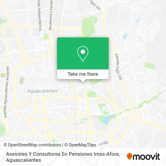 Asesores Y Consultores En Pensiones Imss-Afore map