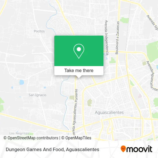 Dungeon Games And Food map
