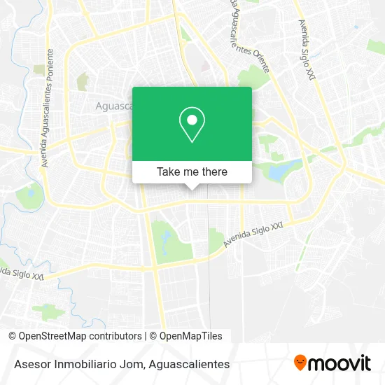 Asesor Inmobiliario Jom map