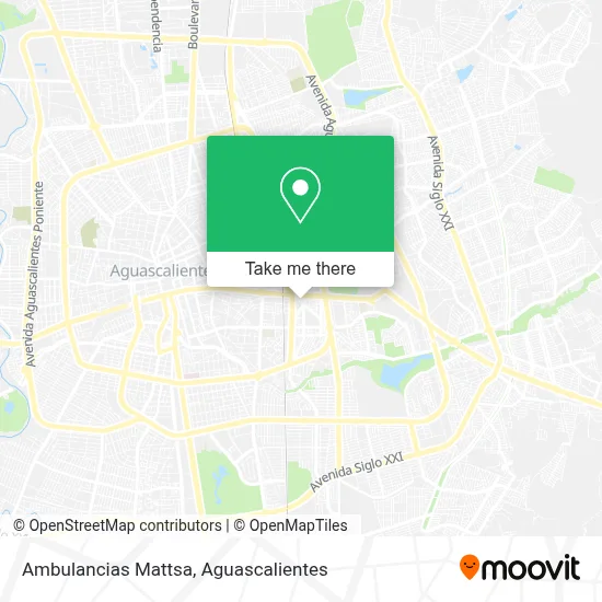 Ambulancias Mattsa map