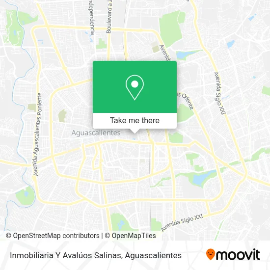 Inmobiliaria Y Avalúos Salinas map