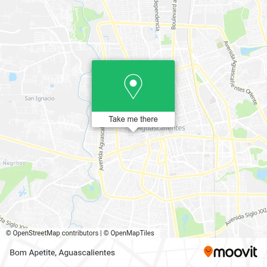 Bom Apetite map