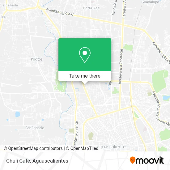 Chuli Café map