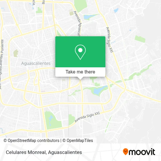 Celulares Monreal map