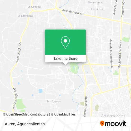 Auren map