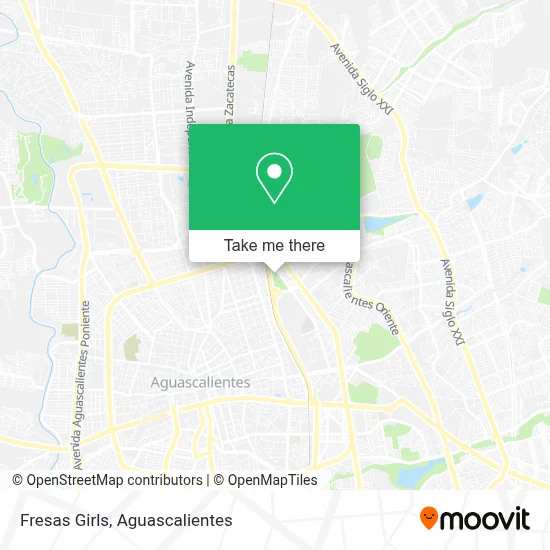 Fresas Girls map