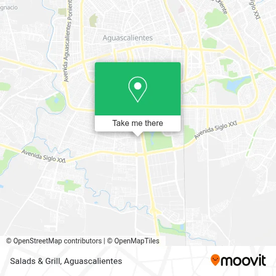 Salads & Grill map