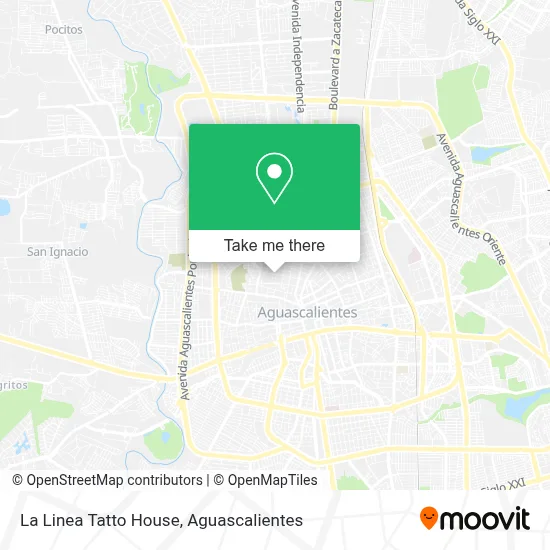 La Linea Tatto House map