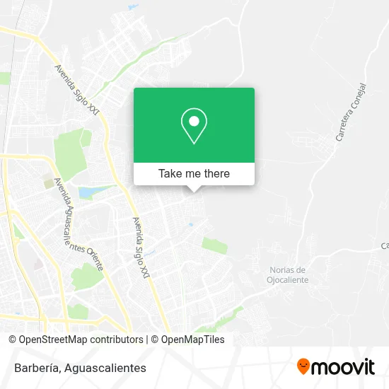 Barbería map
