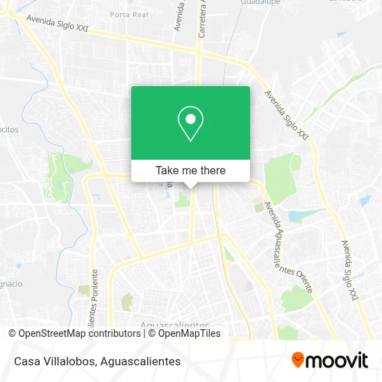 Casa Villalobos map