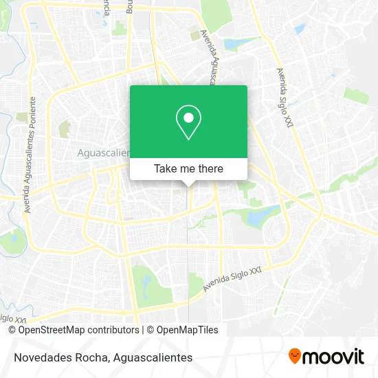 Novedades Rocha map