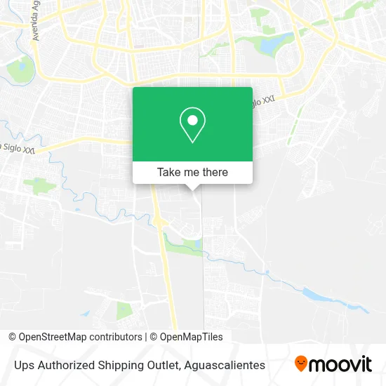 Ups Authorized Shipping Outlet map